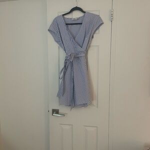 Vineyard Vines Blue and White Striped Dress